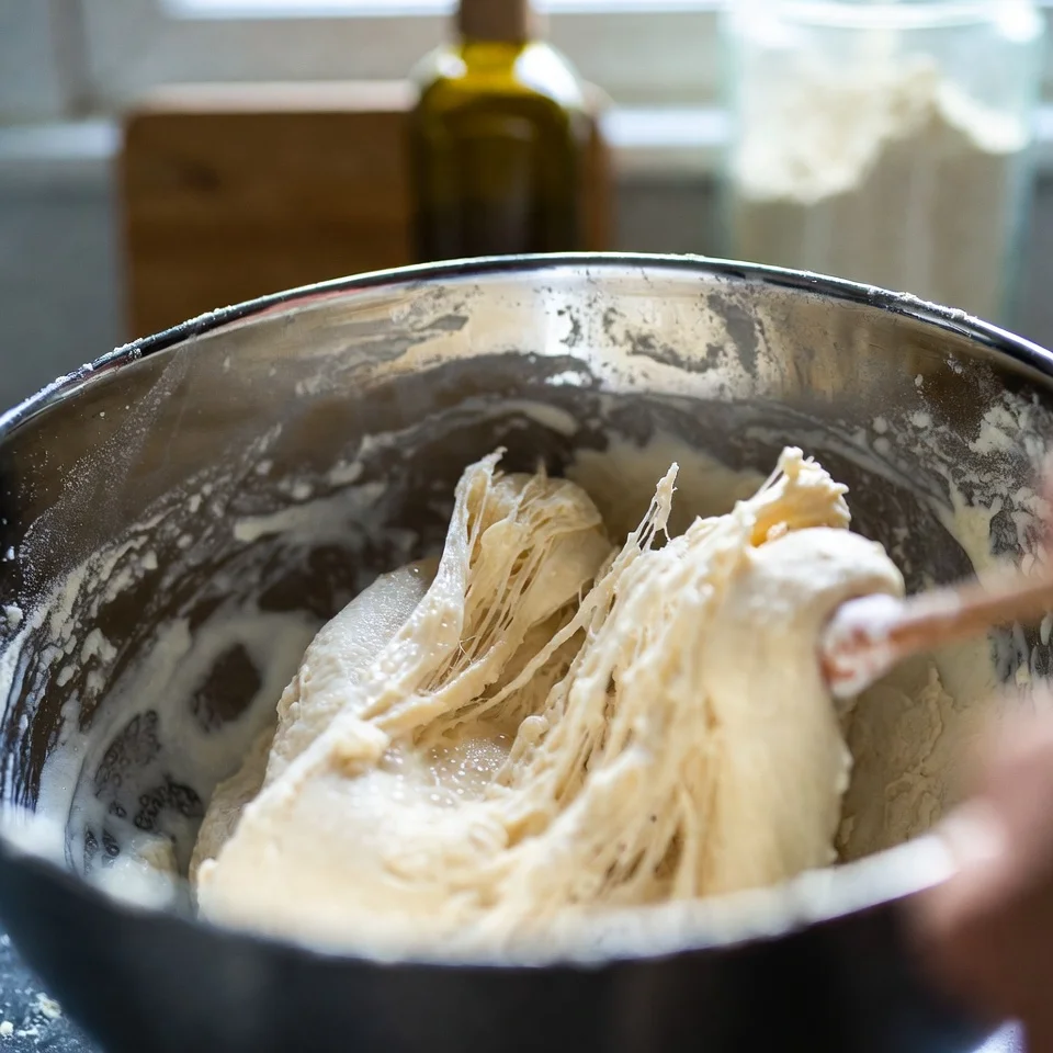 Pan Pizza Dough Recipe – Soft, Chewy, and Perfectly Crispy 3 make a dough for pizza