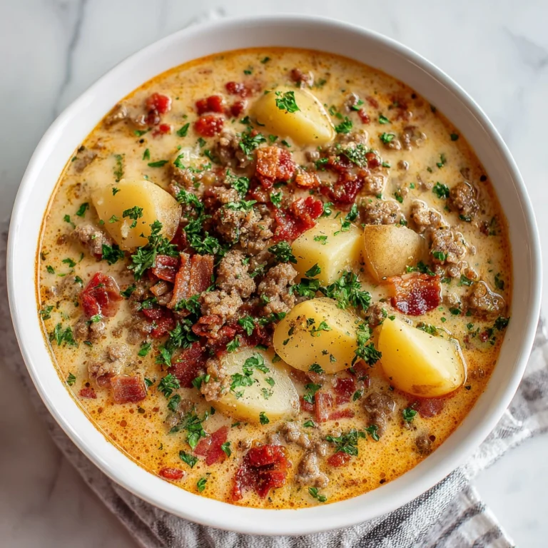 sausage potato soup