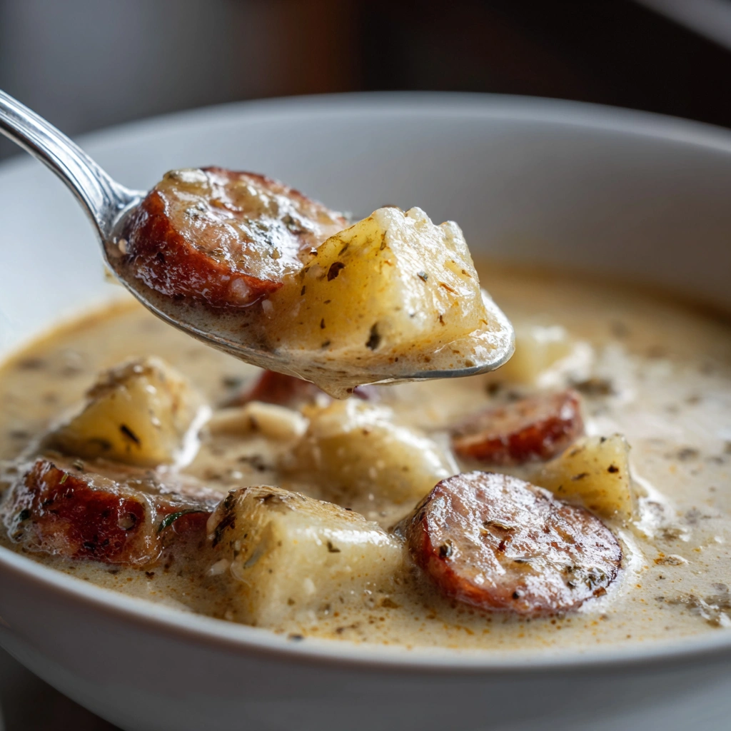 Sausage Potato Soup 2 sausage potato soup