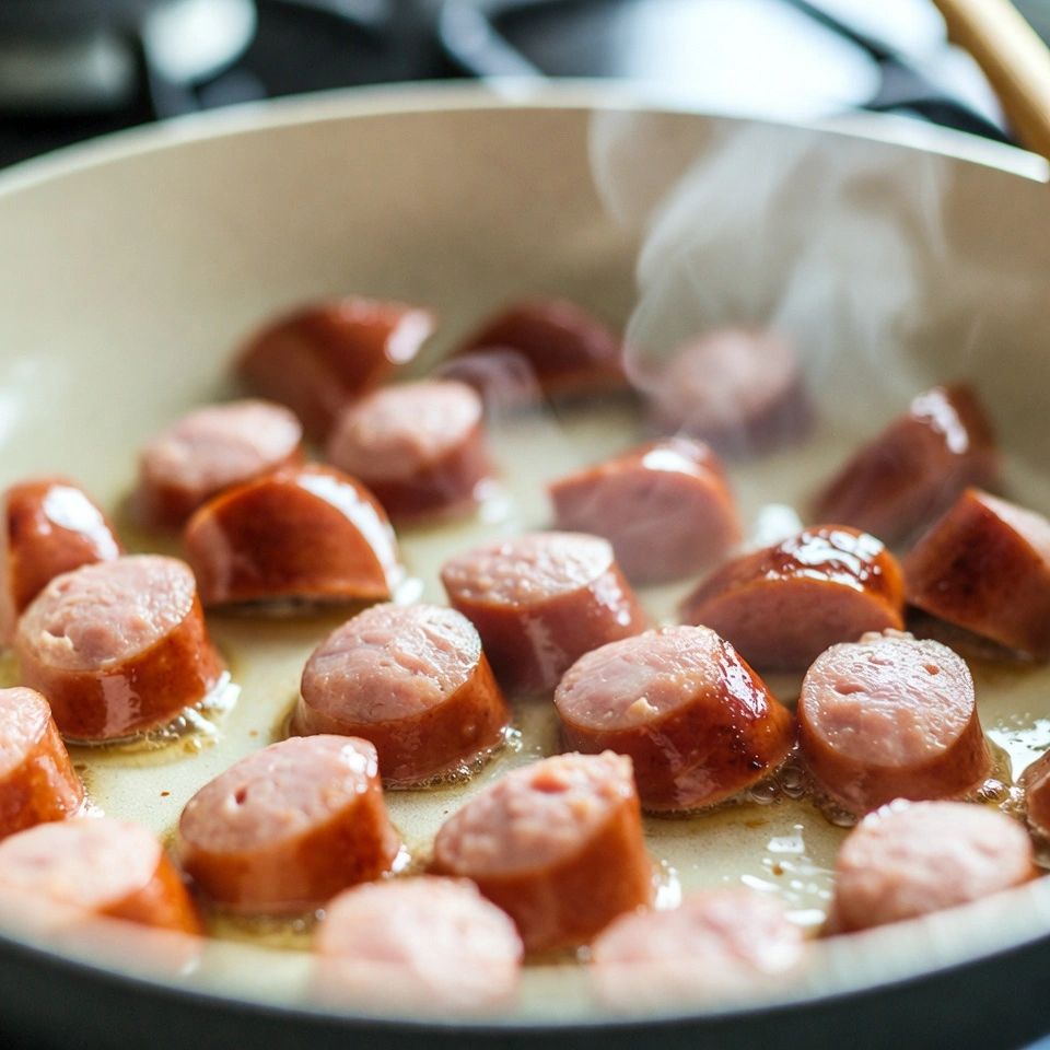 Sausage and Cabbage Stir Fry