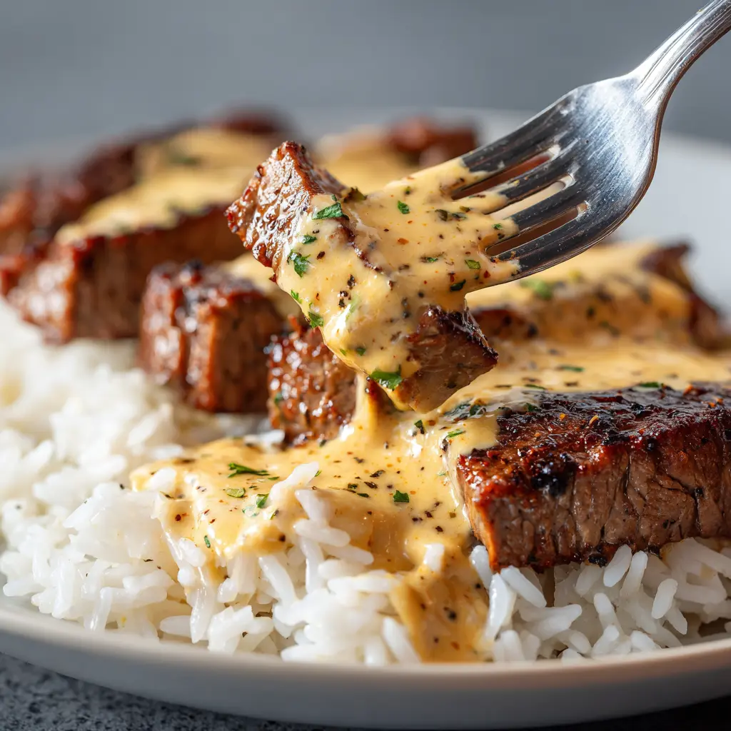 Steak Queso Rice Recipe
