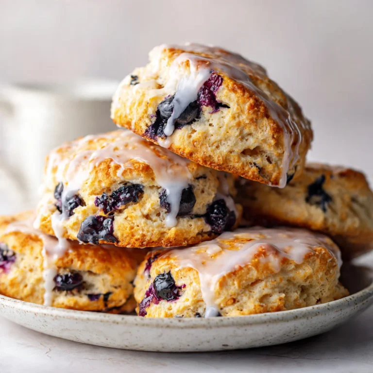 Sweet Blueberry Biscuits