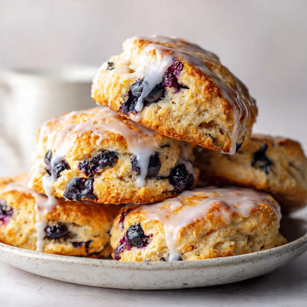 Sweet Blueberry Biscuits