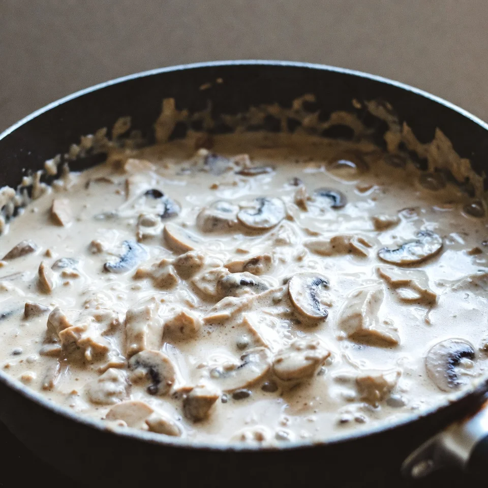 Create the Sauce for Turkey Stroganoof