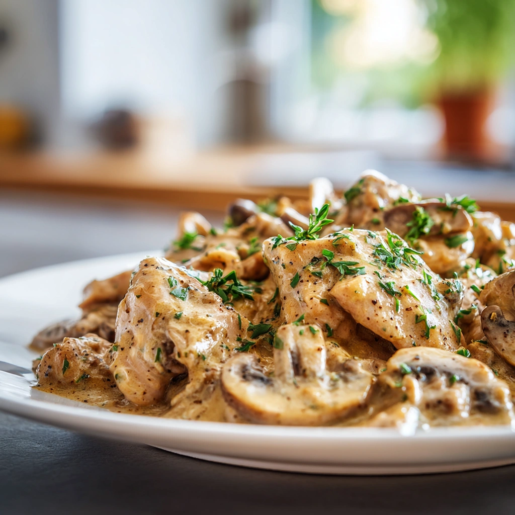 Turkey Stroganoff Recipe 6 close image of Turkey Stroganoff Recipe