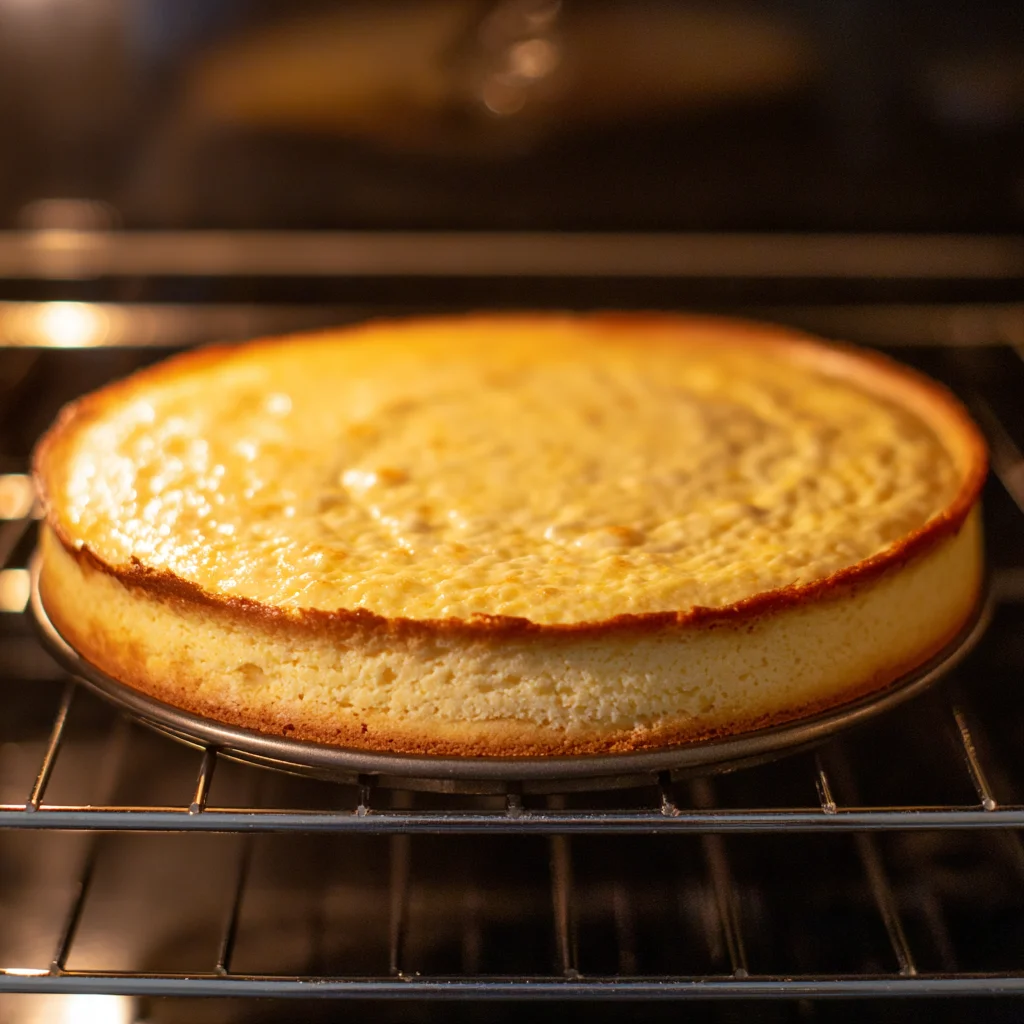 Whole Lemon Cheesecake Bright, Creamy & Irresistibly Fresh 5 Lemon cheesecake baking process in oven