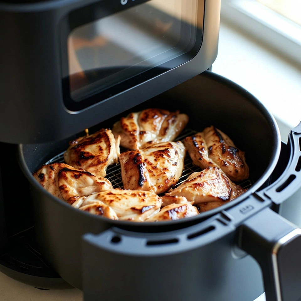 cooking in air fryer