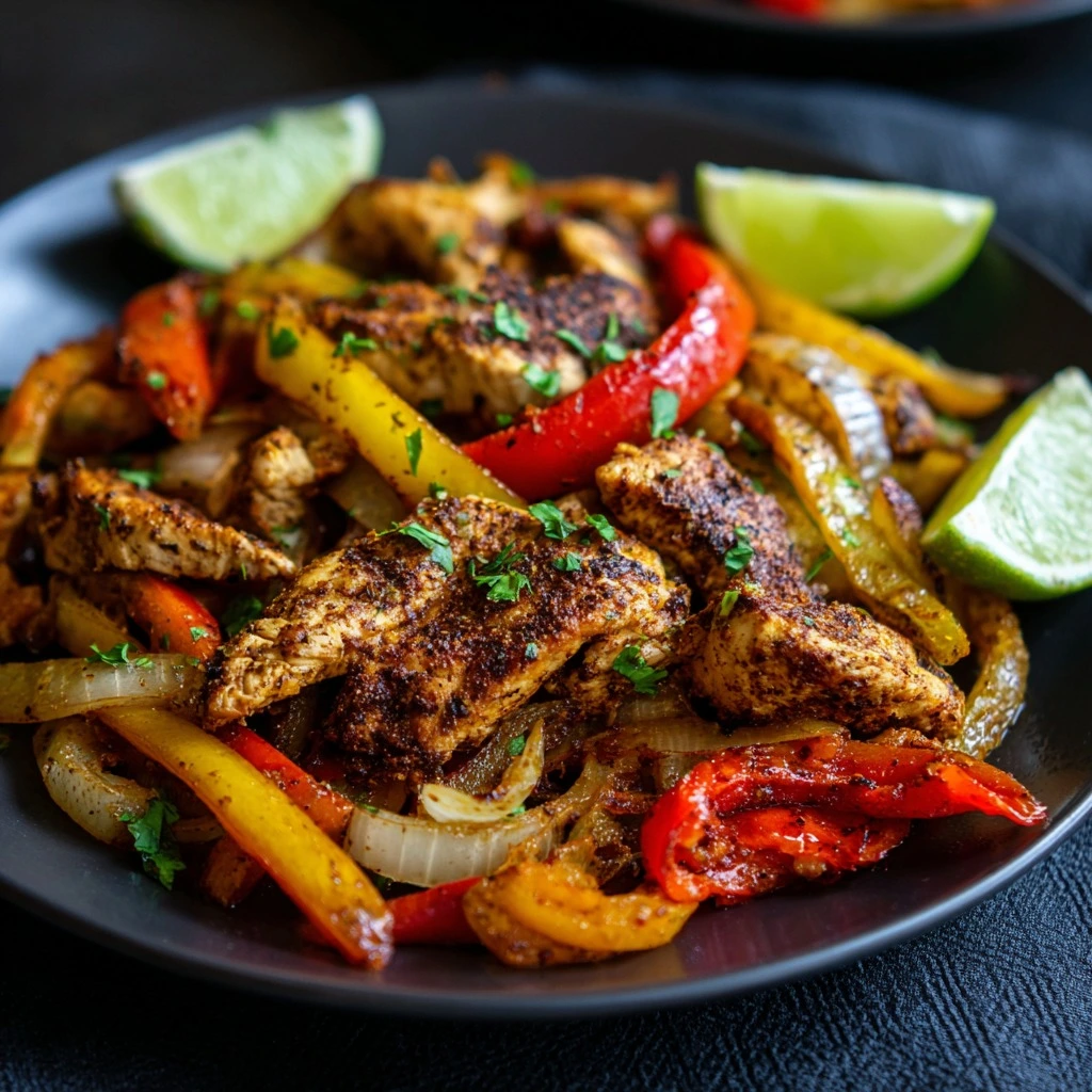 Air Fryer Chicken Fajitas