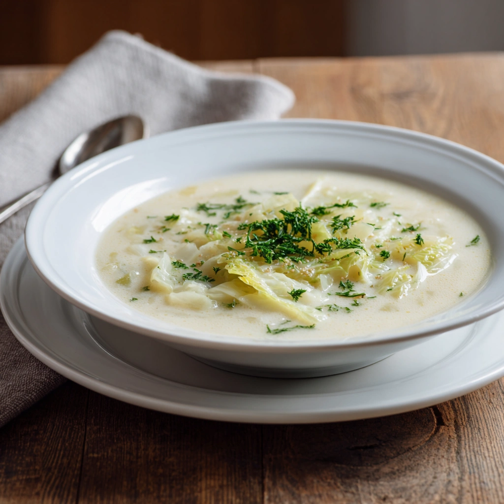 Creamy Cabbage Soup Recipe