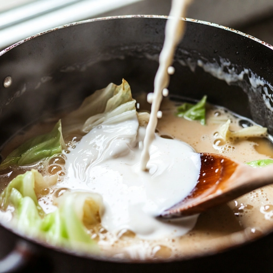 Creamy Cabbage Soup Recipe