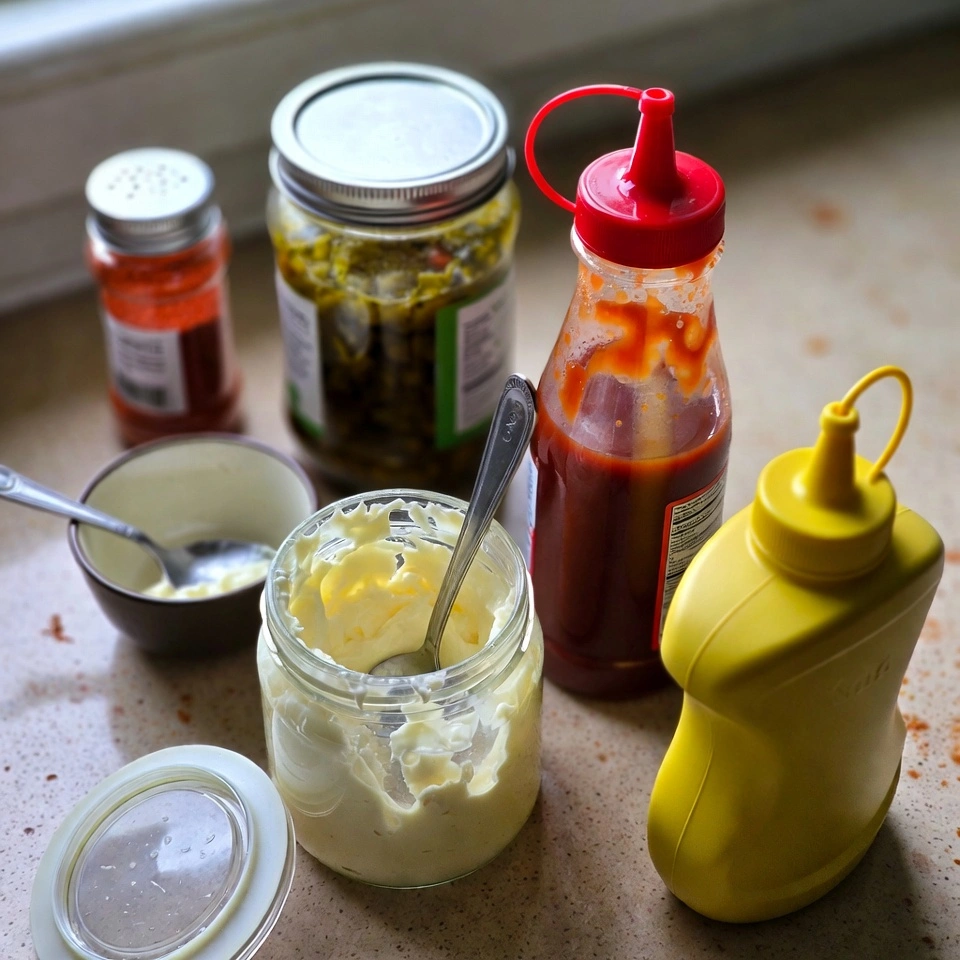 ingredients of Burger Sauces Recipe
