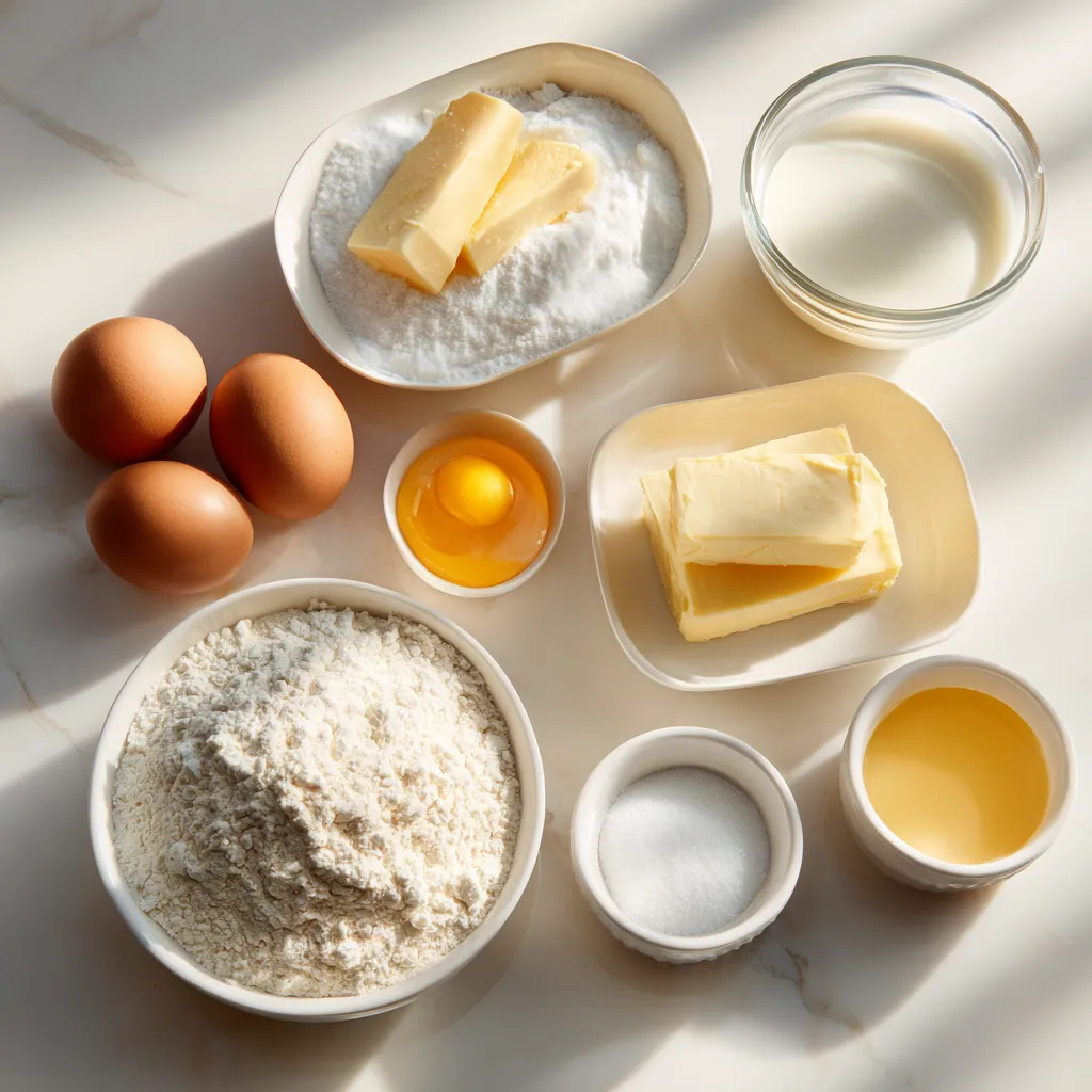 ingredients of korean donut recipe