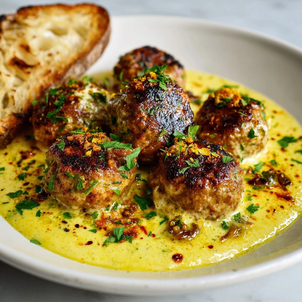 Greek Meatballs in Lemon Sauce 2 Greek Meatballs in Lemon Sauce Recipe