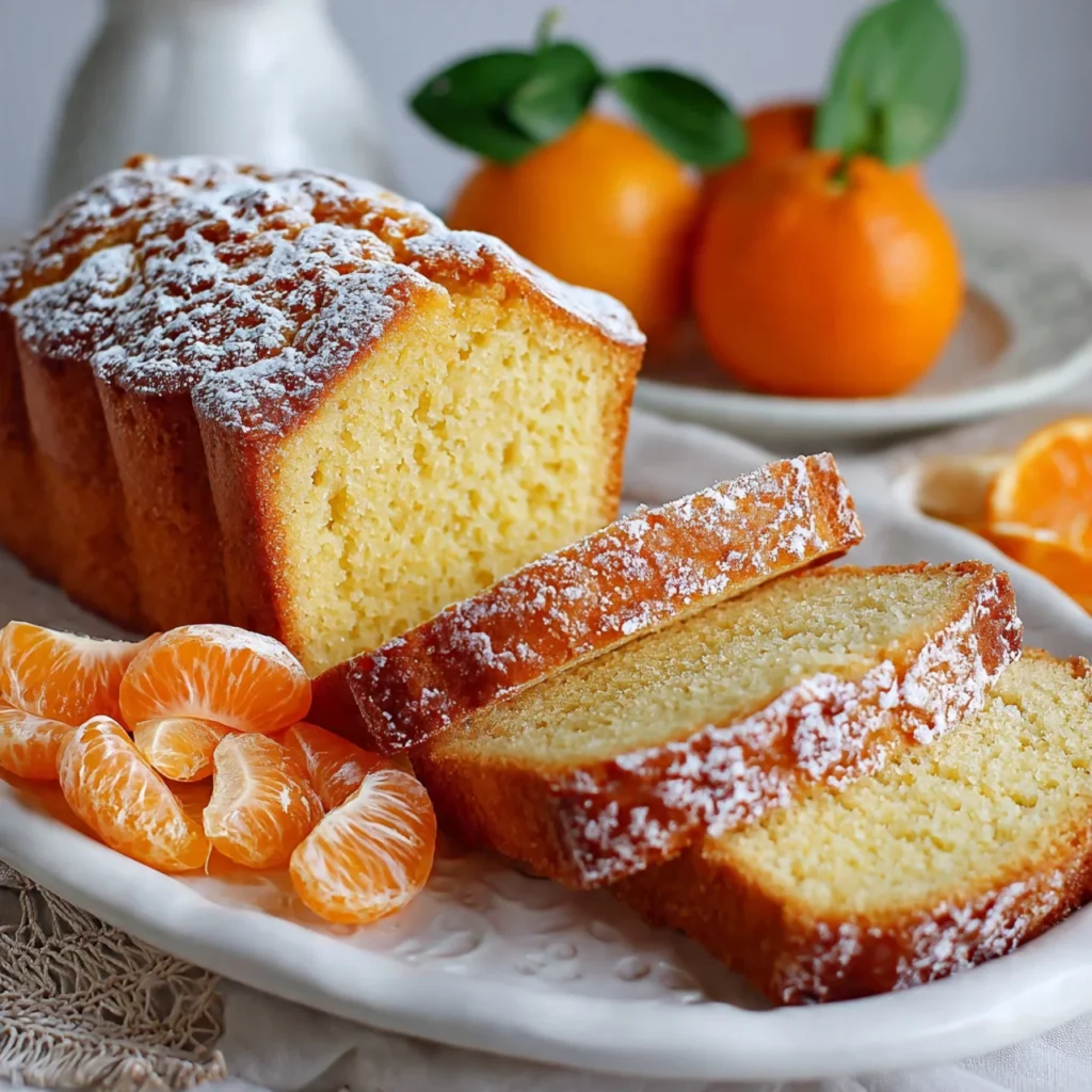 Mandarin Orange Pound Cake