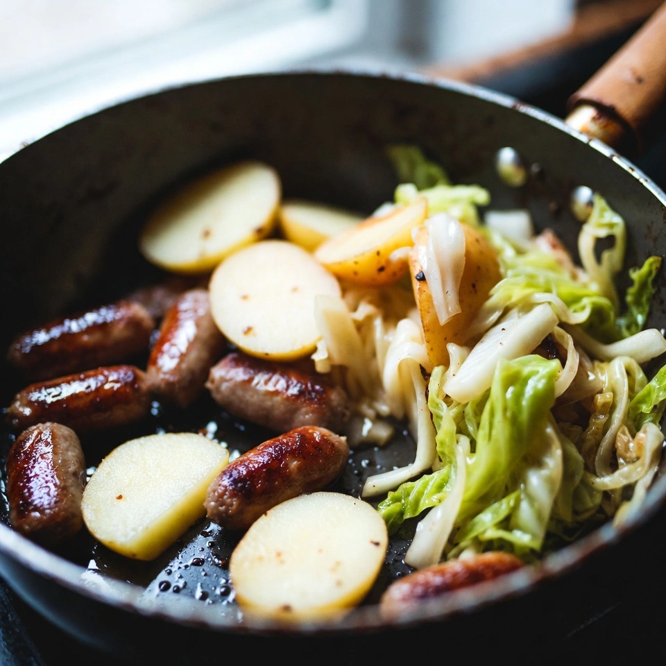 Sausage Potatoes Cabbage