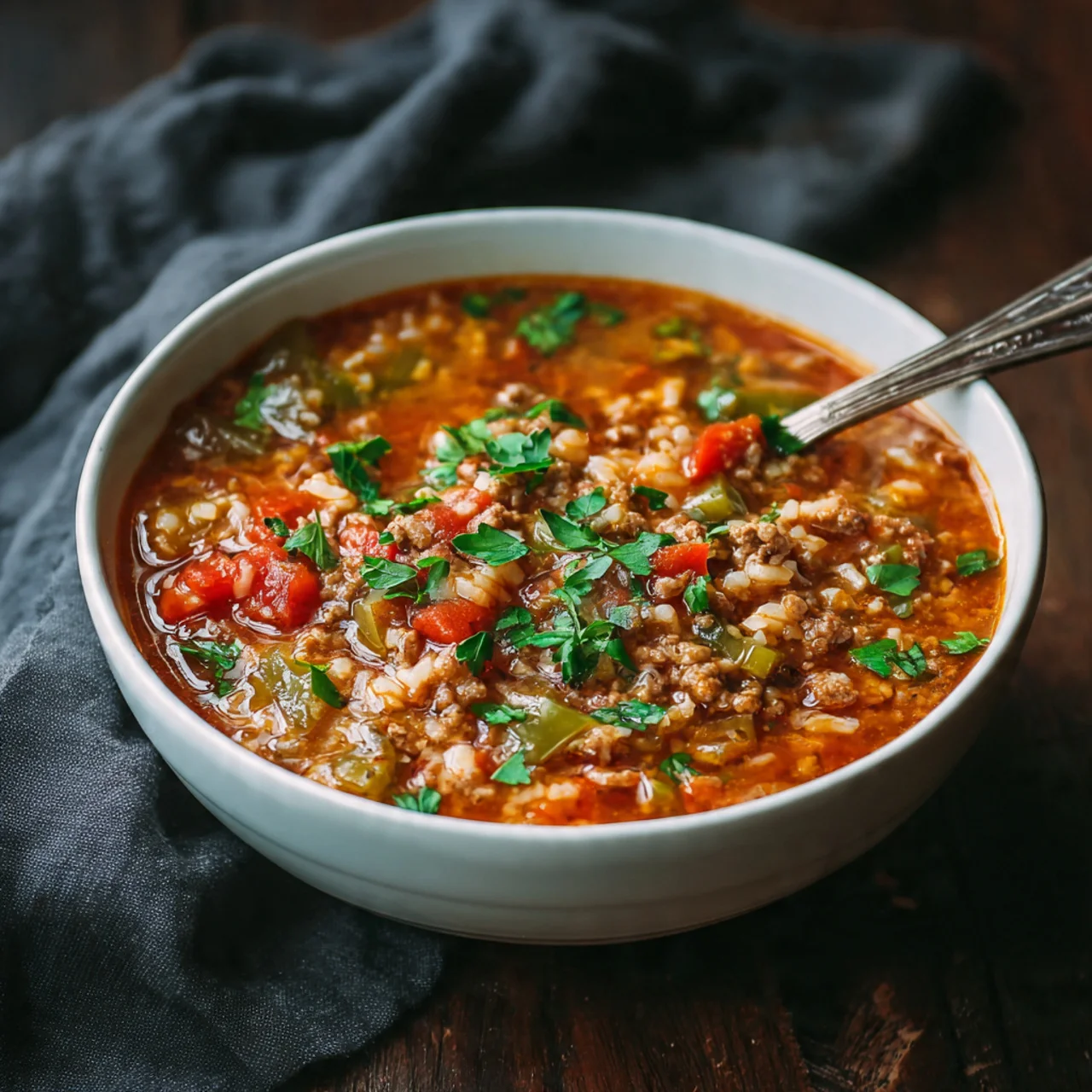 Stuffed Pepper Soup