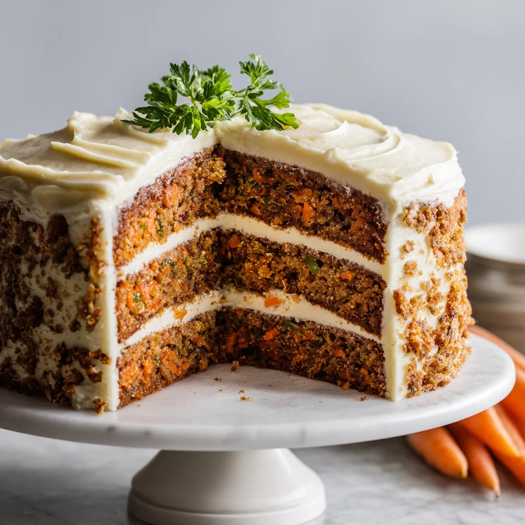 Homemade Carrot Cake Recipe with Warm Spices and Creamy Frosting 6 Carrot Cake
