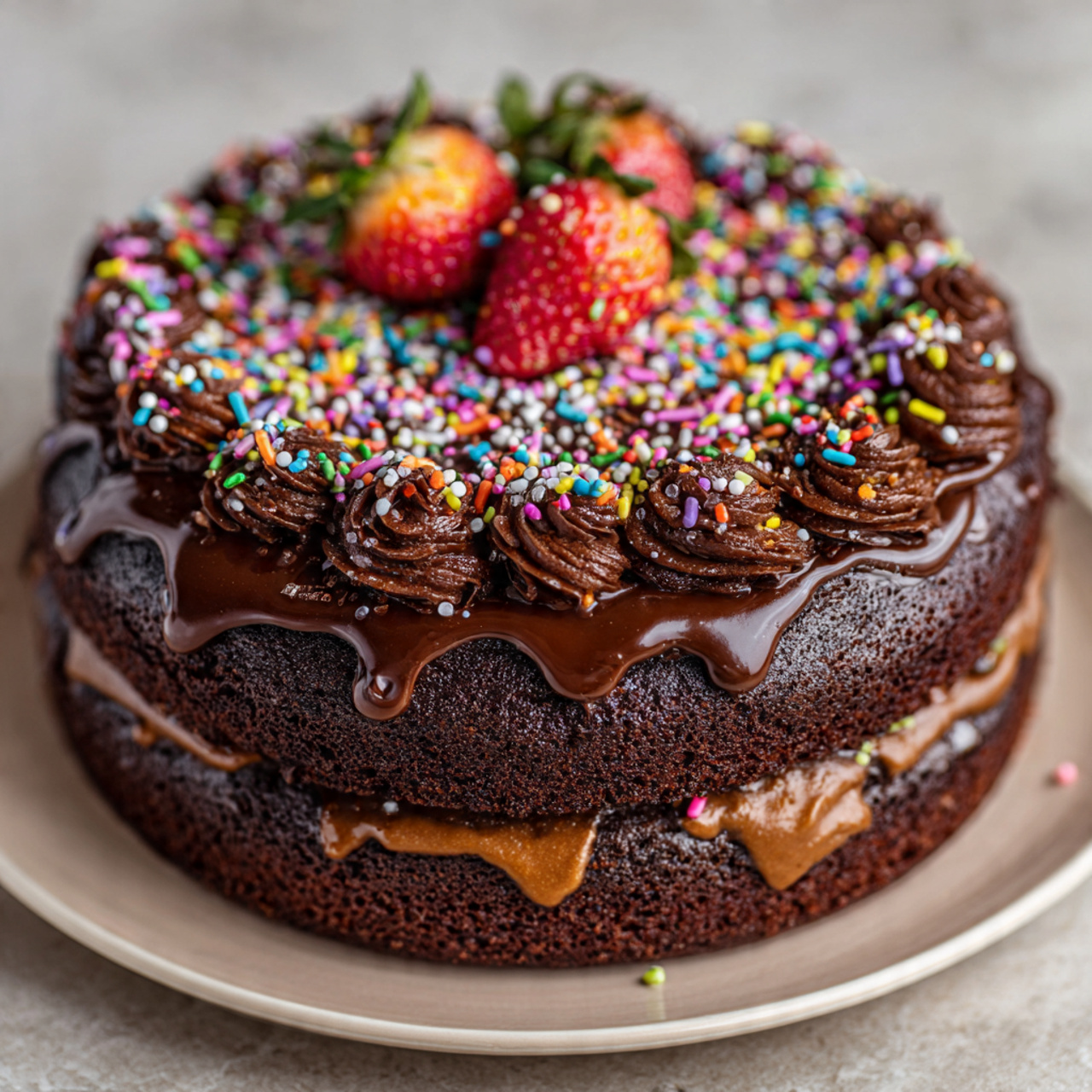 Chocolate Birthday Cake