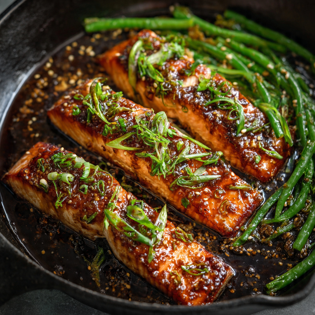 Honey Garlic Salmon