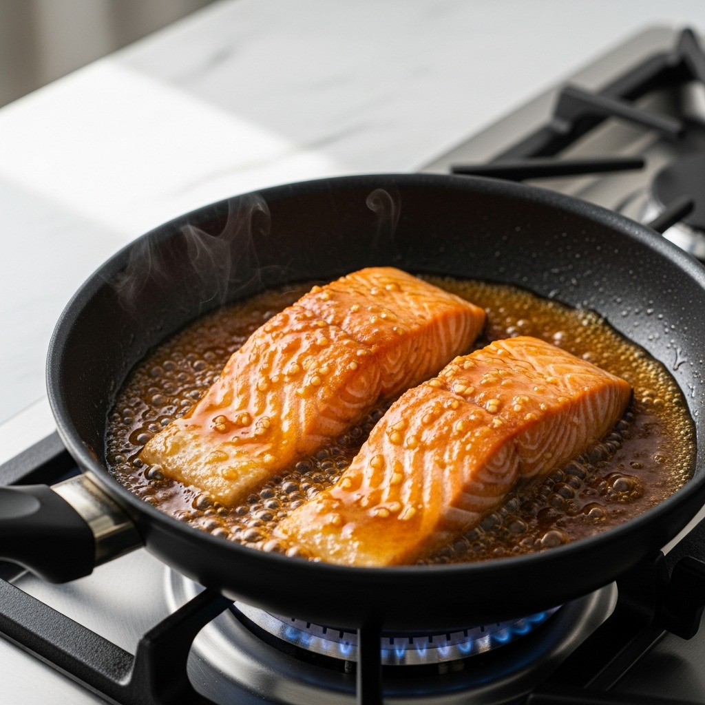 Honey Garlic Salmon1