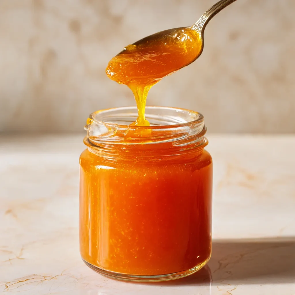 Orange Jam Recipe final serving 