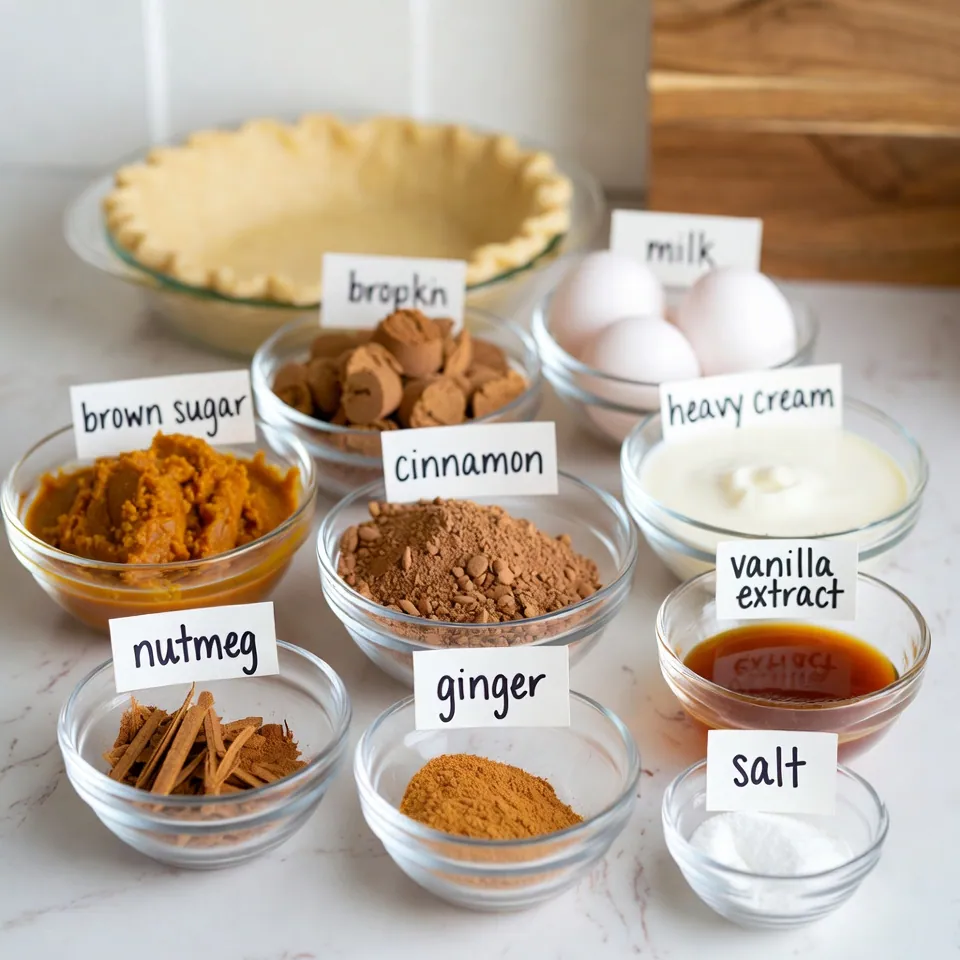Pumpkin Pie Recipe 1