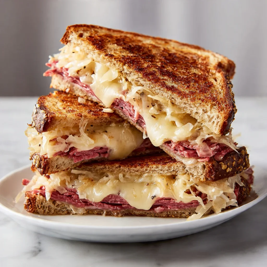 Reuben Sandwich Crispy, Cheesy & Classic Deli Favorite 5 Reuben Sandwich Crispy Cheesy Classic Deli Favorite5