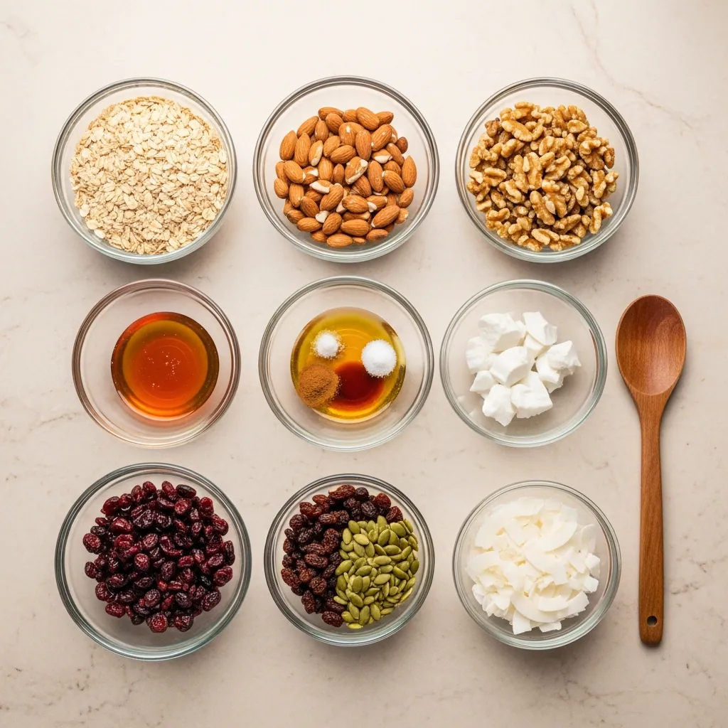 ingredients of Granola Recipe