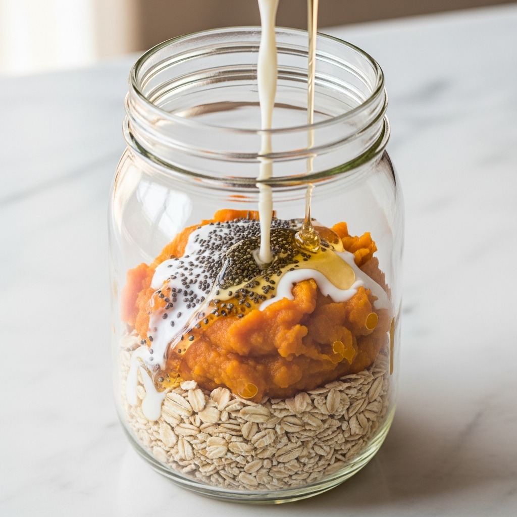 pumpkin overnight oats3